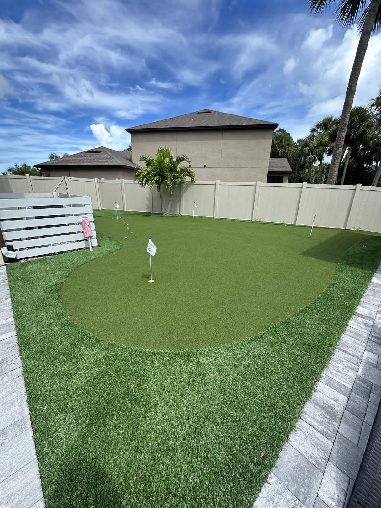 Putting Greens and Turf - green